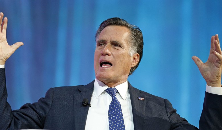 Mitt Romney's Plan to Oust Trump