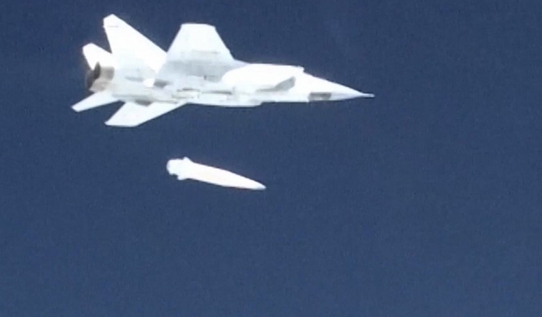 Ukraine Claims to Have Shot Down Russian 'Hypersonic' Missile Using U.S. Patriot Defense System
