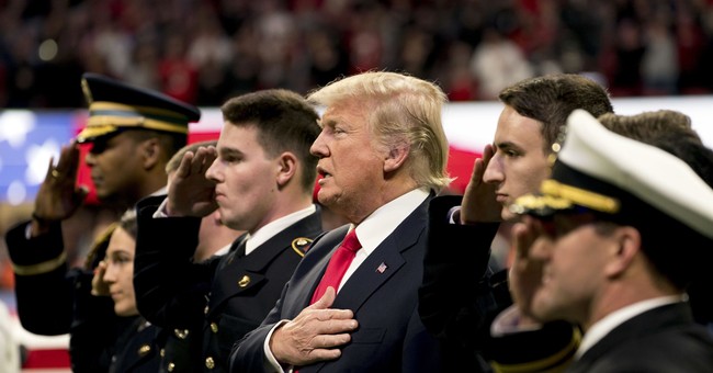 Media Again Asks if Trump Has Dementia After 'Forgetting' Lyrics to the Anthem