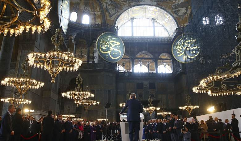 New York Times Falsely Claims Muhammad Would Deplore Conversion of Hagia Sophia to a Mosque