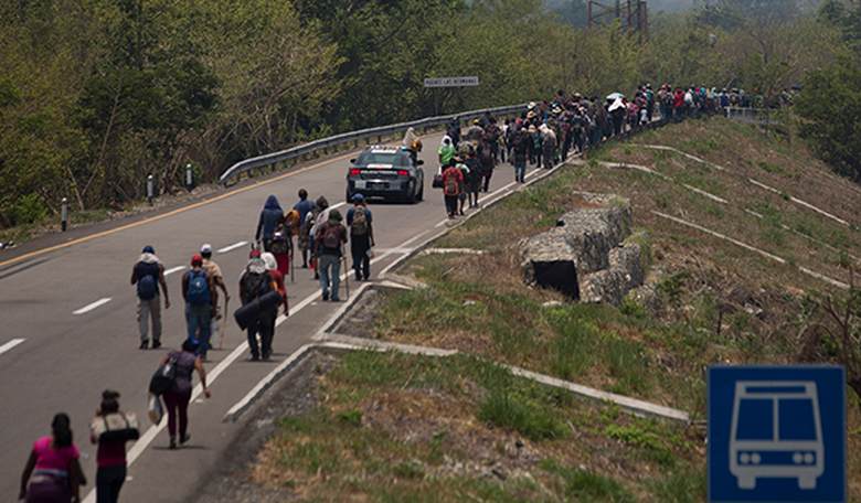 WATCH: Huge Migrant Caravan Steamrolls Right Over Mexican Forces, on Their Way to the US