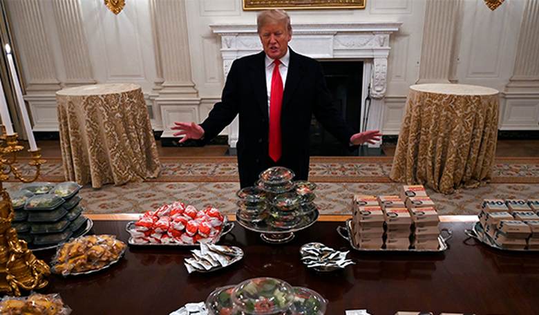 'He Doesn't Even Know He's Alive': Trump Takes a Brutal Bite as He Continues to Eat Sloppy Joe