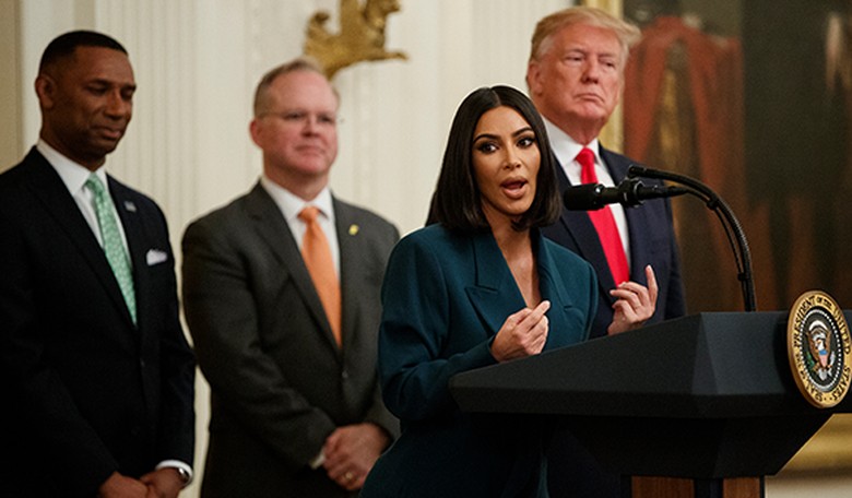President Trump Meets With Kim Kardashian-West On Criminal Justice Reform