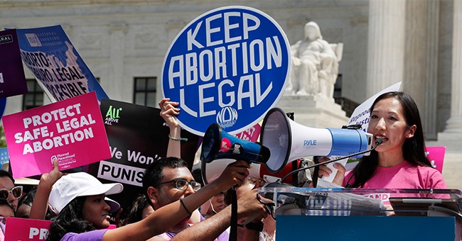 Pro-Abortion Groups Are Freaking Out Ahead of Historic SCOTUS Ruling