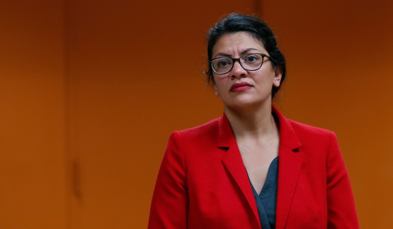 Rashida Tlaib Gets 50 Shades of Embarrassed and Then Some in Revealing Axios Interview