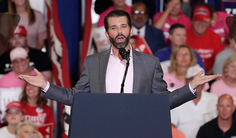 Donald Trump Jr. Calls Malarkey on Biden 'Retaliation Strike' Claim