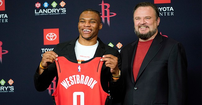 James Harden and Russell Westbrook Reportedly Want to Leave Houston Rockets Because Team Owner Supports Trump