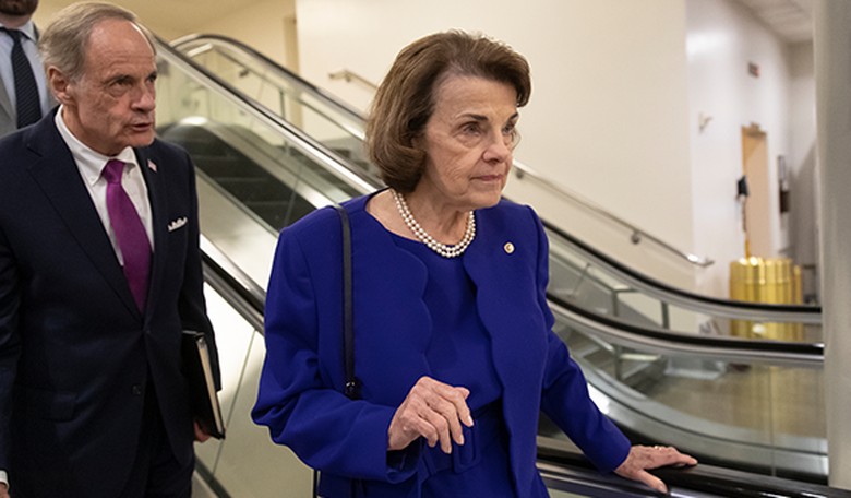 Dem Hypocrisy Is Laid Bare as Feinstein Announces 'Temporarily' Stepping Aside