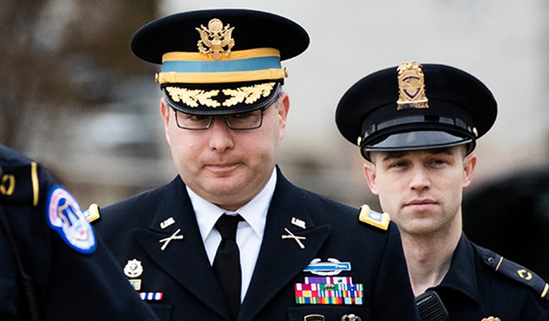 Trump Whistle-Blower Alexander Vindman Accused of War-Profiteering