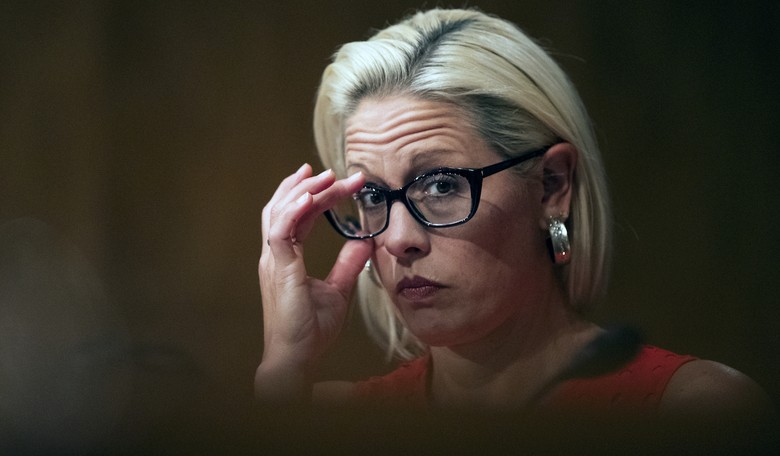 Sinema Slams Bathroom-Stalking Activists, Calls Out 'Elected Leaders'