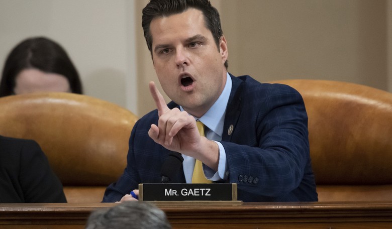 As Race for Speaker of the House Heats up, Matt Gaetz Says He Won't Support Kevin McCarthy