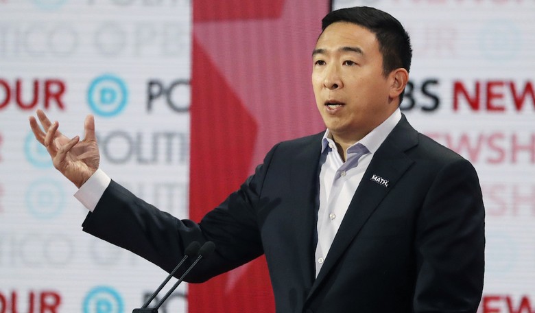 Andrew Yang Drops the Nice Guy Act and Bodies His Race-Baiting Opponent