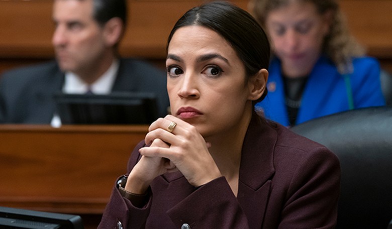VIDEO: America's Sweetheart AOC Dunks Her Face Into Ice Cold Water for a Stress Reset