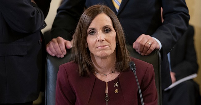 Liberals Criticize McSally for Her Politics After Brave Testimony About Her Sexual Assault 