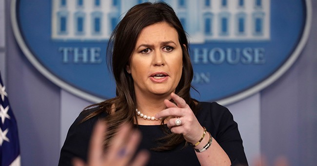 Sarah Sanders Spars With the Press: Ask Democrats Whether or Not They Hate Jews 