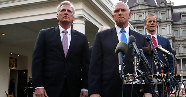 House GOP Leader Kevin McCarthy Tells Biden to 'Pick up Mantle' of Challenges 'Confronted' by Trump 