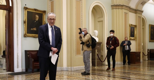 Sen. Schumer Blames Leader McConnell For COVID Relief Blocking After Democrats Filibuster GOP's Package