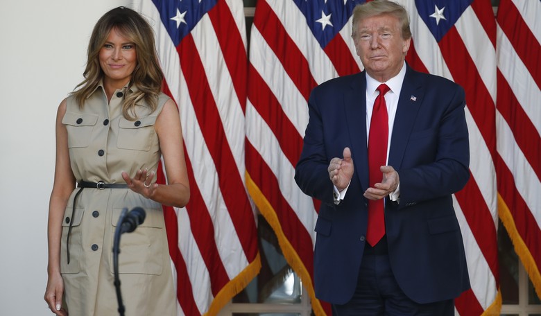 CNN's New Coronavirus Town Hall Was Set to Be More Grim News — But Melania Trump Stole the Show