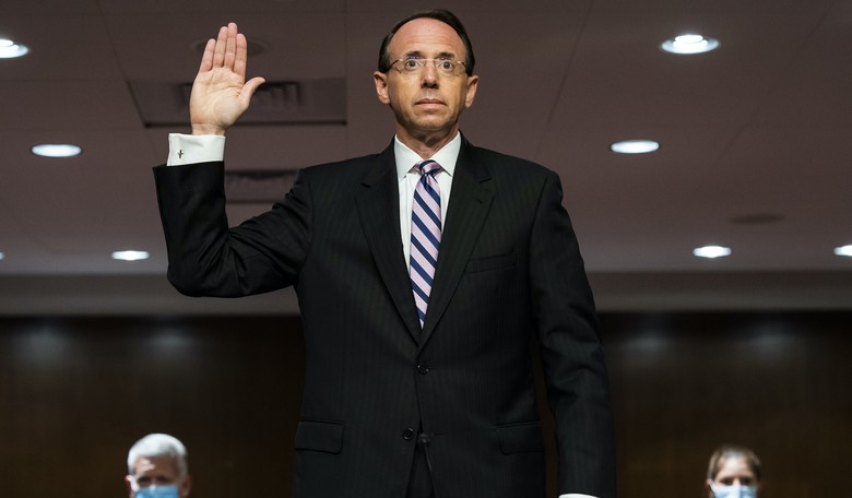 Rod Rosenstein Is Exactly Who He Appears To Be -- A DOJ Hack