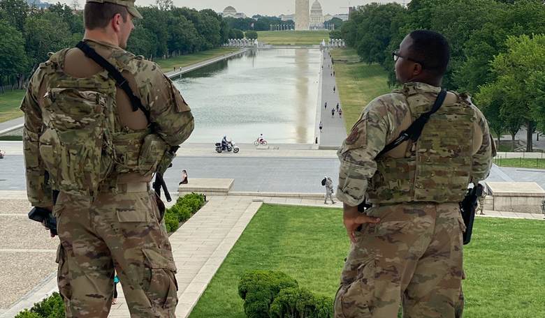 Mike Pence Thanks the National Guard, and It's Something We'd All Do Well to See