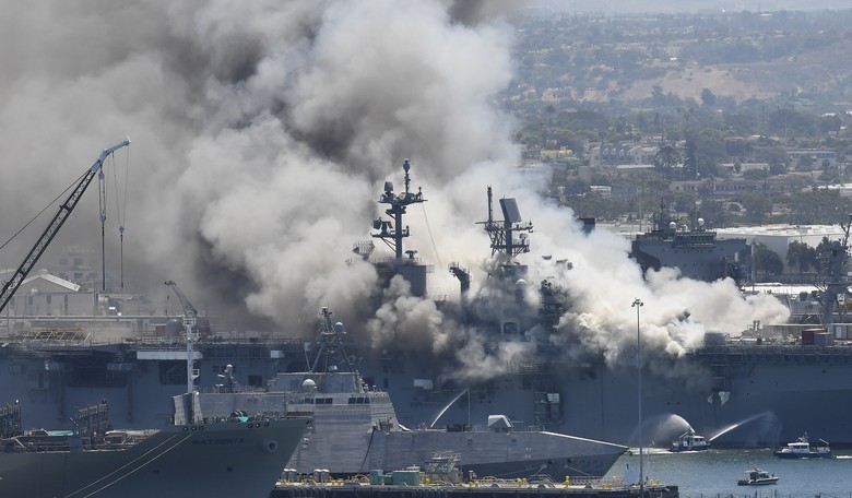 Priorities: As China Builds Mock Versions of U.S. Ships, U.S. Navy Launches Ship Named for Gay Activist