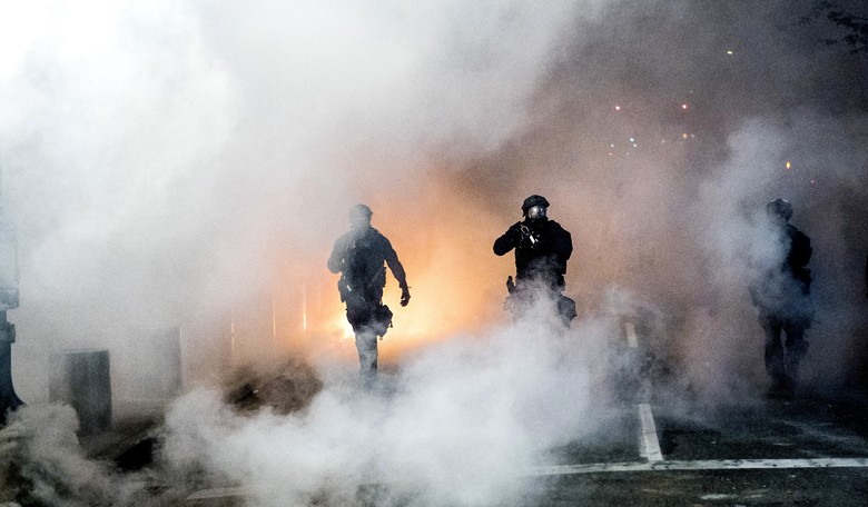 Portland Rioters Including 'Moms' Attack and Finally Breach Federal Courthouse, Driven Back By Feds