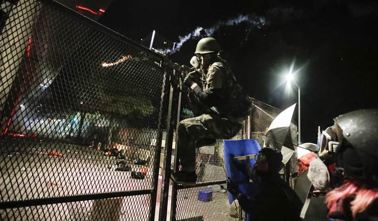 Portland Rioters Get Downright Creepy with a Disgusting Political Statement