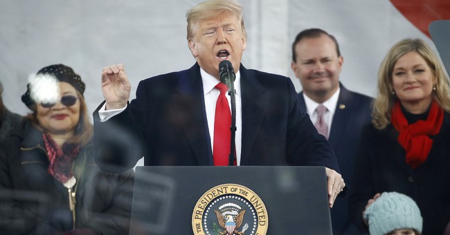 'The Pro-Life Movement Is Led by Strong Women:' President Trump Makes History By Addressing March for Life