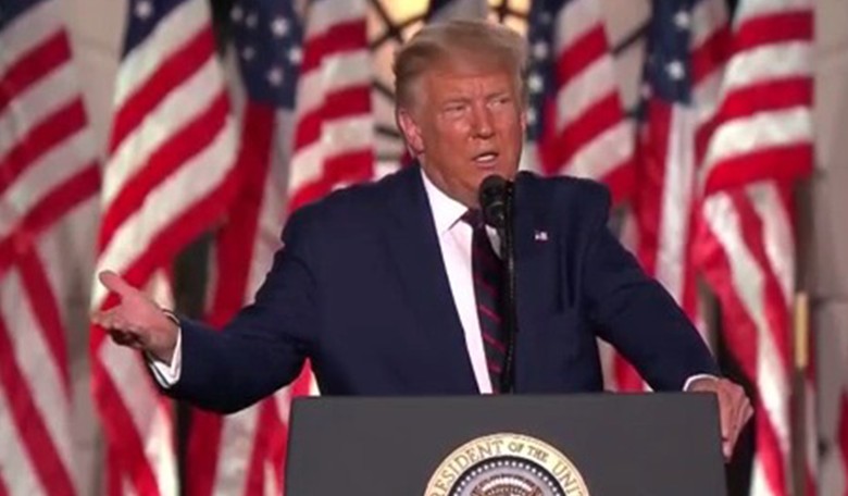 Huffy Hillary Howls at Moon Over Trump's 'Law-Breaking Convention' — But Was It?