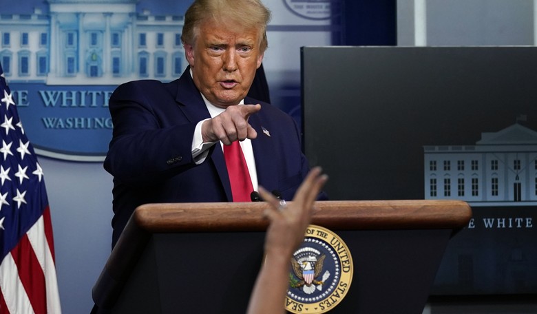 Trump Says Biden's Coronavirus Anti-Vax Rhetoric is 'Putting A Lot of Lives At Risk'