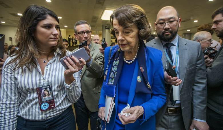 Dianne Feinstein Has an Alarming Exchange With a Reporter and I Have Thoughts