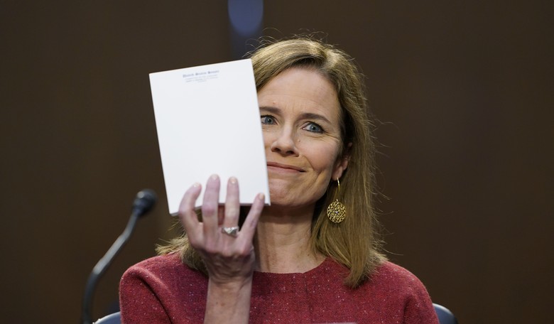 Amy Coney Barrett Demonstrated Her Intelligence and Wit Just Using a Notepad in a Total Boss Moment