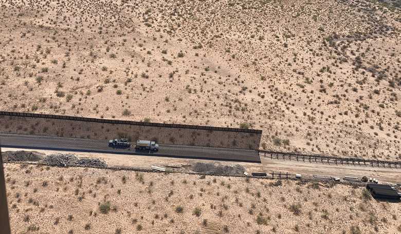 GOP Congressmen Find Abandoned Wall Construction at the Border, Along With Something Far Worse