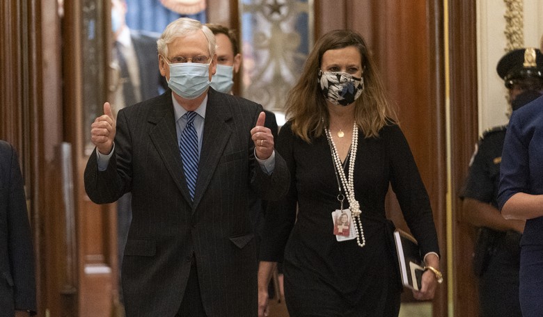 Mitch McConnell Faces Blowback Over the Impeachment Vote He Helped Engineer