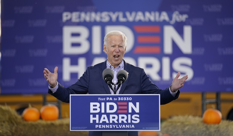 Noted Uniter of the People Joe Biden Trashes Trump Supporters as His Closing Argument