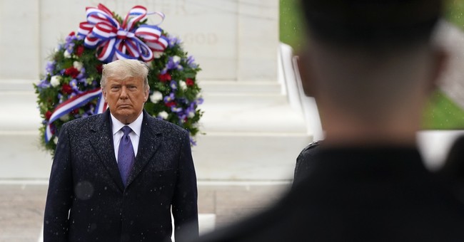 WATCH: President Trump Honors Veterans Day at Arlington National Cemetery 