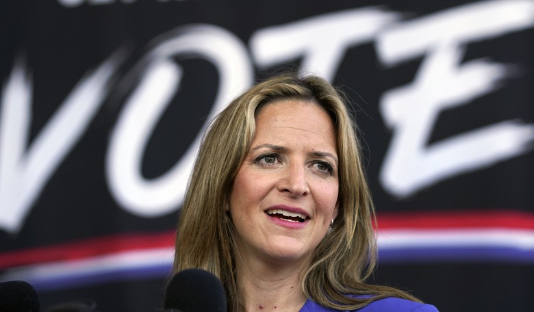 Michigan Secretary of State Jocelyn Benson Snivels That Free People Have No Business Protesting At Her House