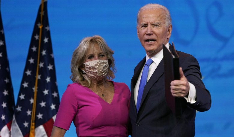 Jill Biden Takes the Mask Cult to Another Level