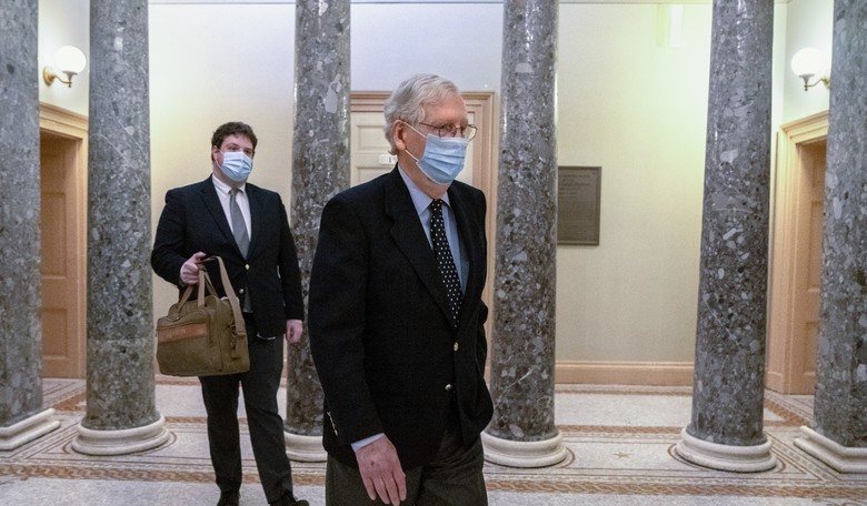 Cocaine Mitch Goes Into Full Retreat Over Second Trump Impeachment