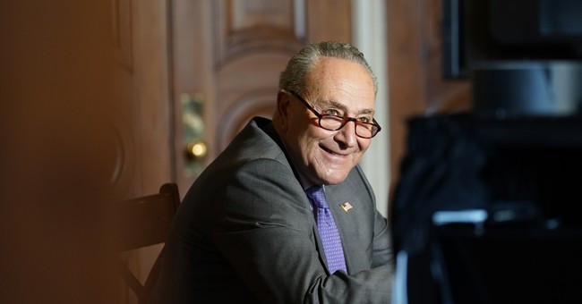 Chuck Schumer's Slip-Up About Trump Is Sure Raising Eyebrows