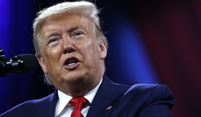 ON STAGE: Former President Donald Trump Speaks at CPAC