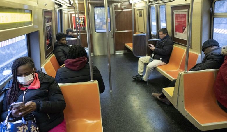 De Blasio Claims That He Told New Yorkers 'Early on' to Avoid Public Transit Like Subway, but His Words and Pics Bust Him