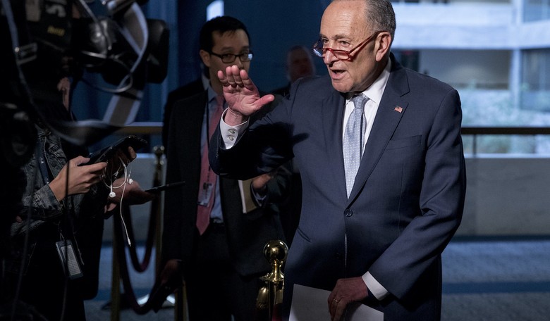 In Which Chuck Schumer Mansplains That #MeToo Was a Good Thing but Now It's Time to Believe Joe Biden