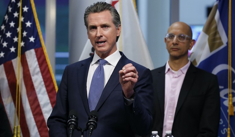 Governor Gavin Newsom Unveils Six Creepy Conditions California Must Meet Before Reopening the Economy