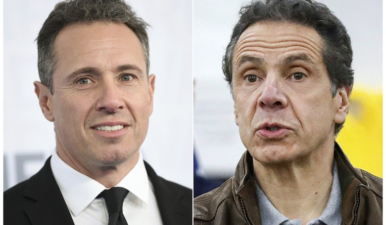CNN Torched On-Air for Cuomo Bros 'Love-a-Thon' Interviews, the Look on Stelter's Face?