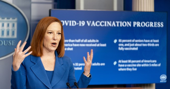 Psaki Defend's Biden's Mask-Wearing Virtue Signaling During Virtual Meeting with World Leaders