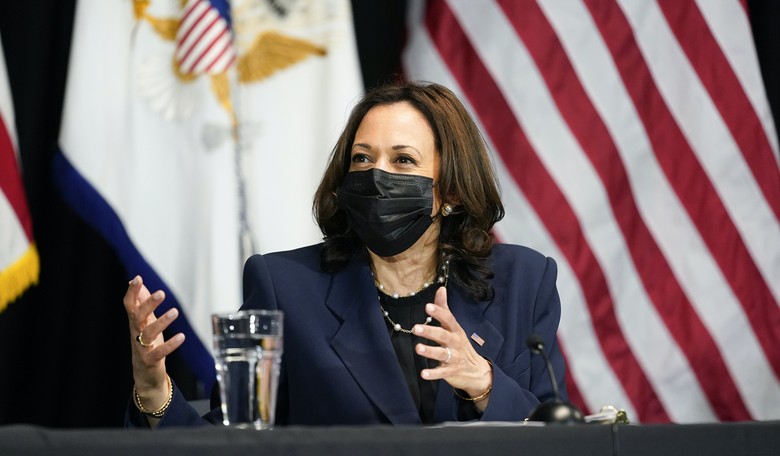 Harris Blames Trump Administration for Trying to Protect U.S. Borders