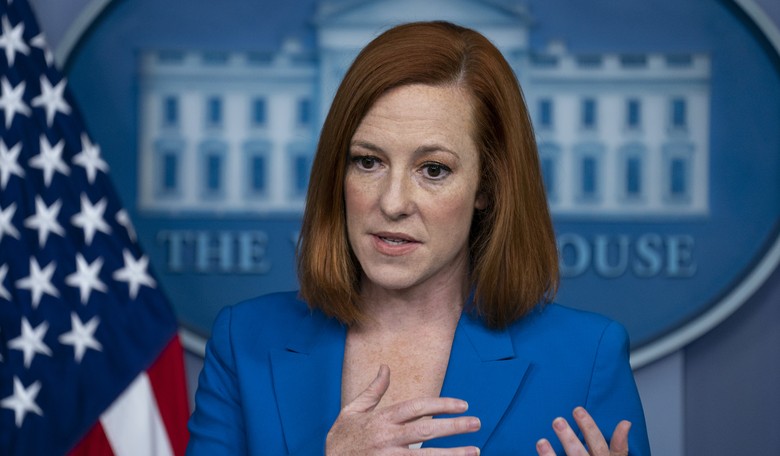 Jen Psaki Tells a Straight Up Lie About Why Joe Biden Snapped at Reporters
