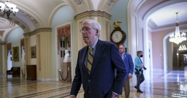 McConnell Urges Biden Not to Let Pelosi and Schumer Torpedo Bipartisan Infrastructure Bill