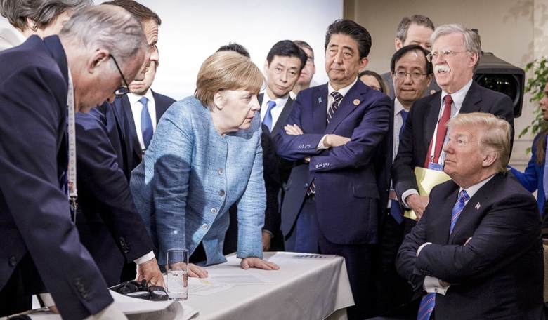 With Biden Present, Physically Anyway, the Old Crowd Revels in Trump-Free Summits